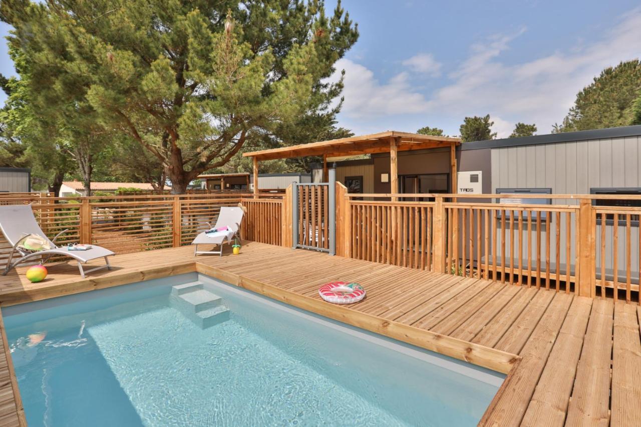Camping Les Peupliers La Flotte Luaran gambar