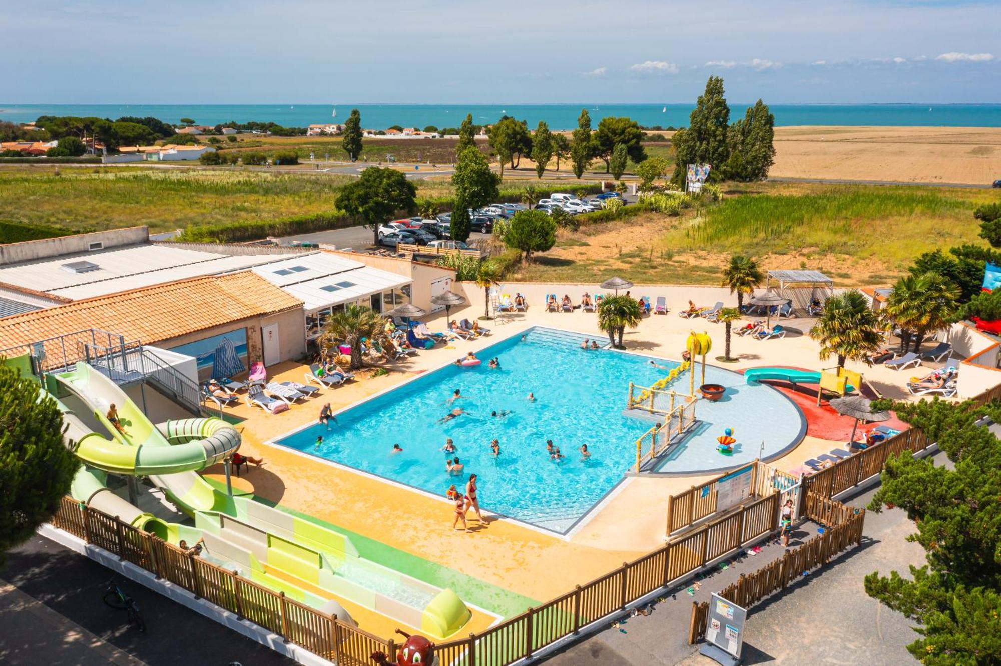 Camping Les Peupliers La Flotte Luaran gambar